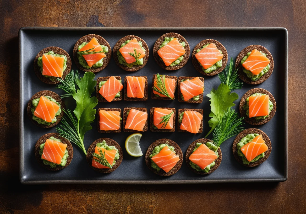 Salmon Tartare Bites