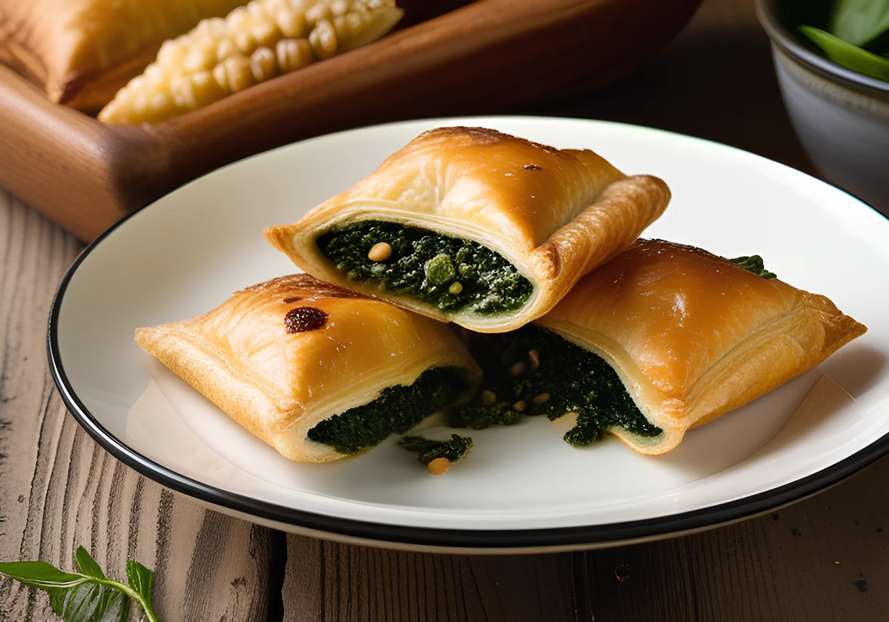 Spinach Puff Pastry Pockets