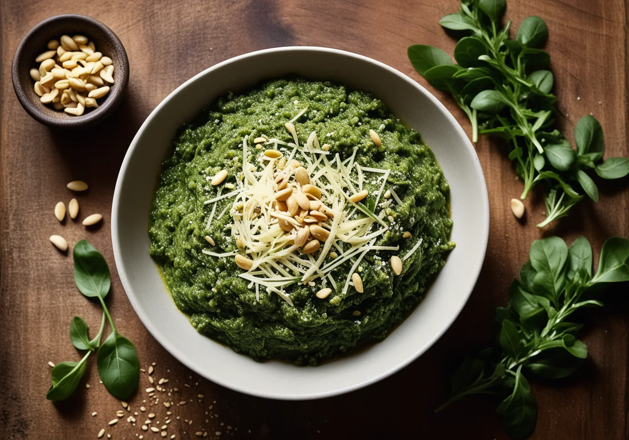 Rucola and Watercress Pesto