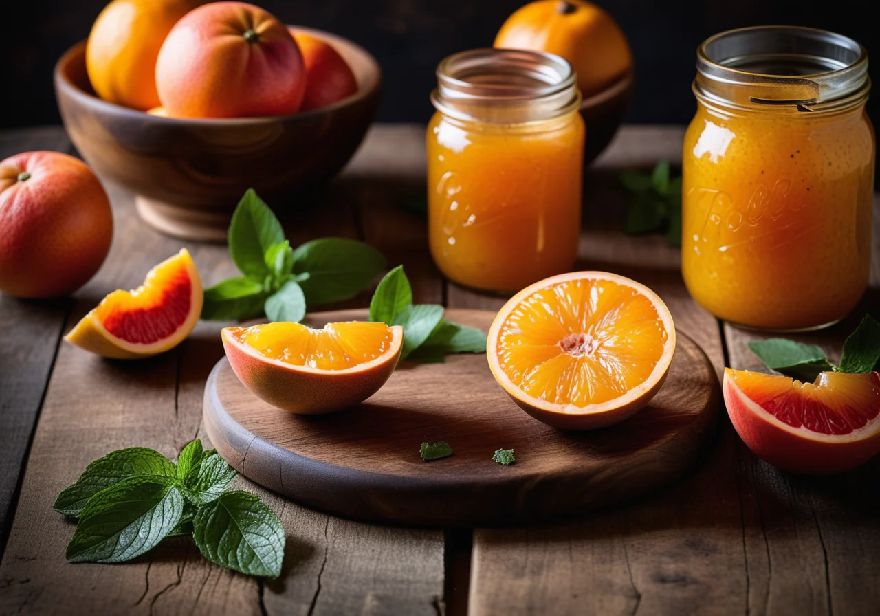 Pumpkin Grapefruit Preserve