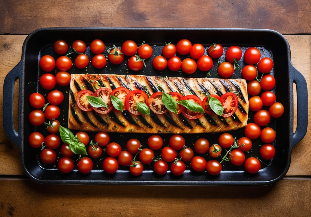 Mackerel Tomato Pan