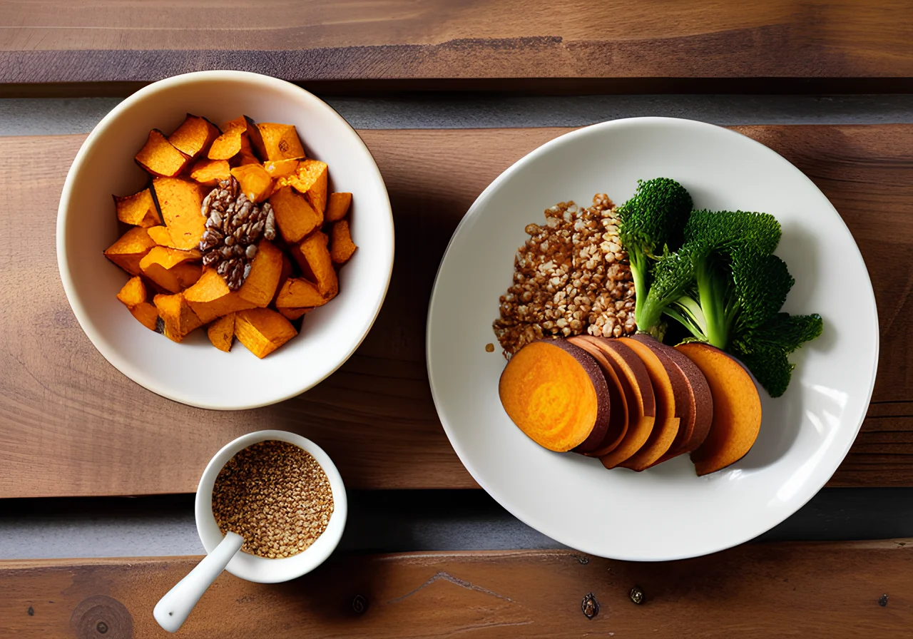 Vegan Sweet Potato Bowl