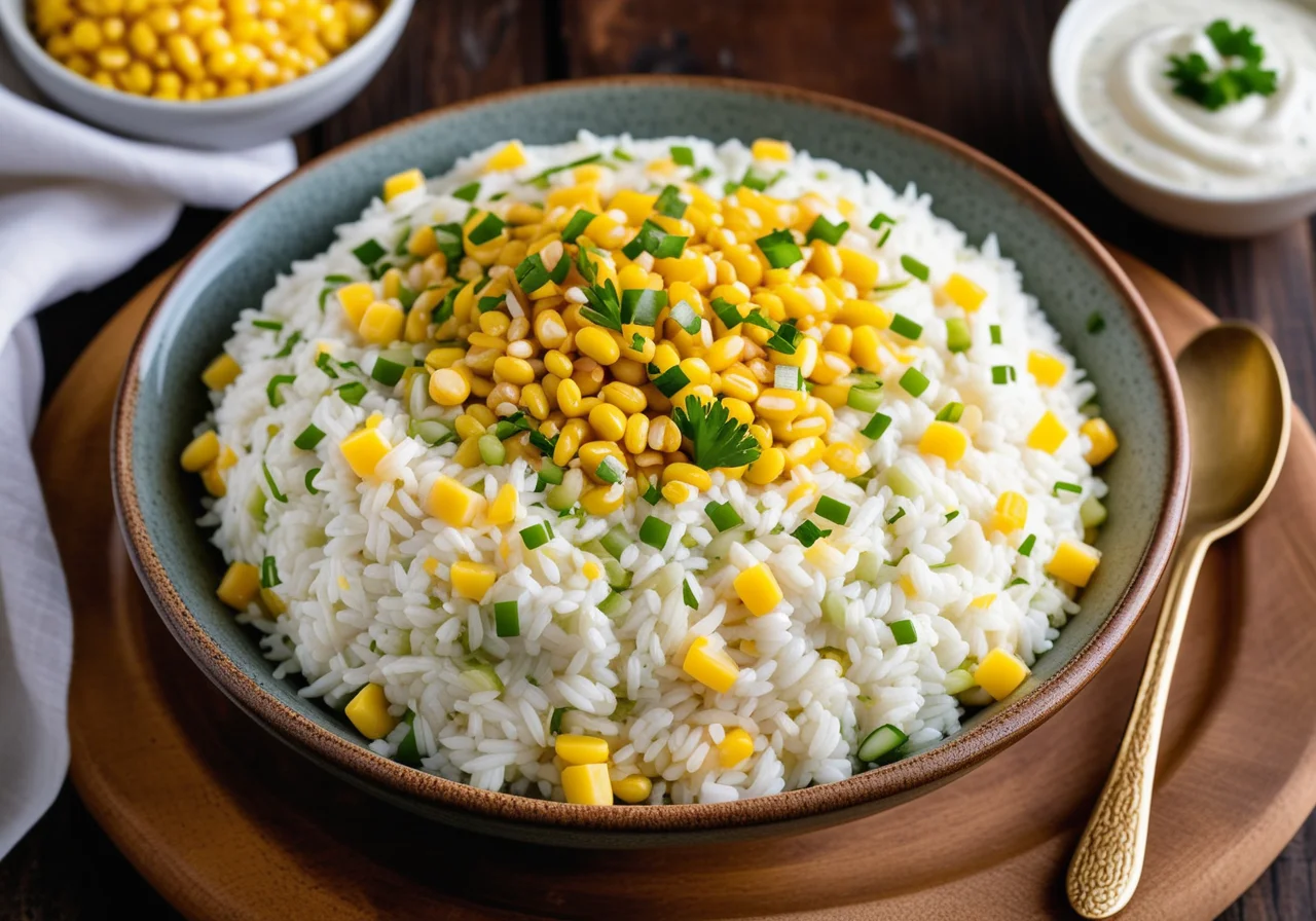 Rice Salad with Corn