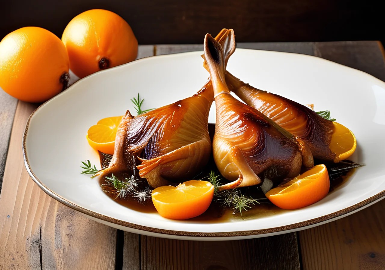 Martin's Goose with Oranges and Onions