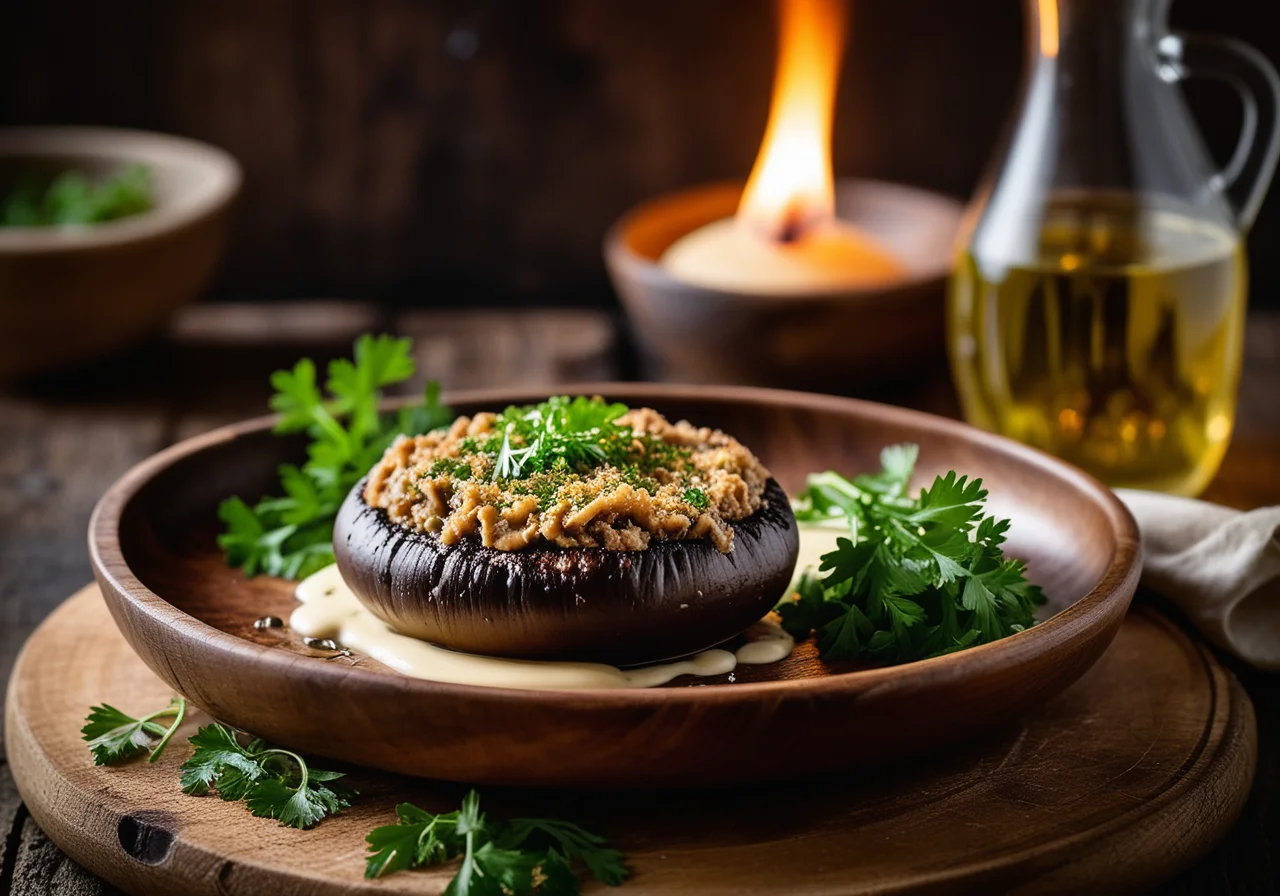 Stuffed Portobello