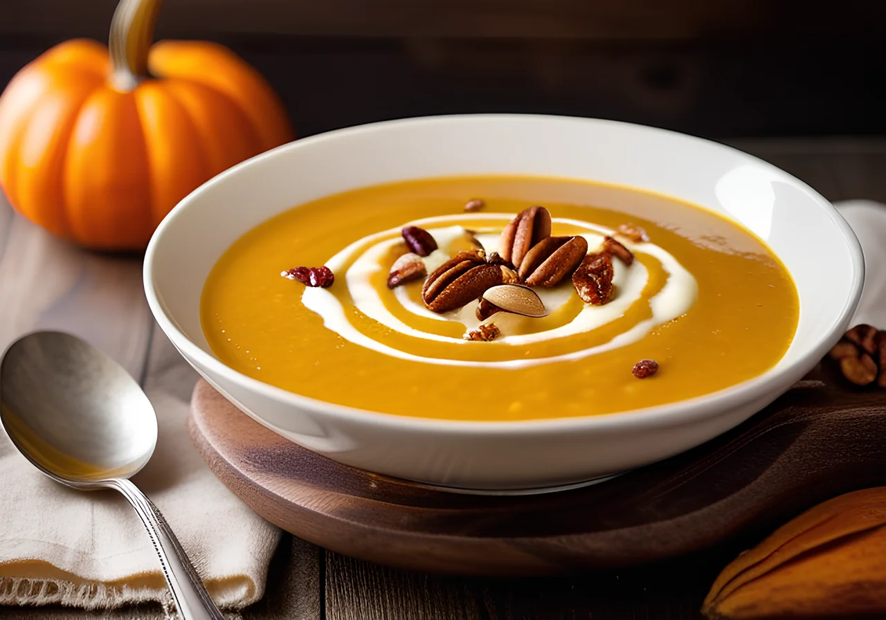 Potato and Pumpkin Soup