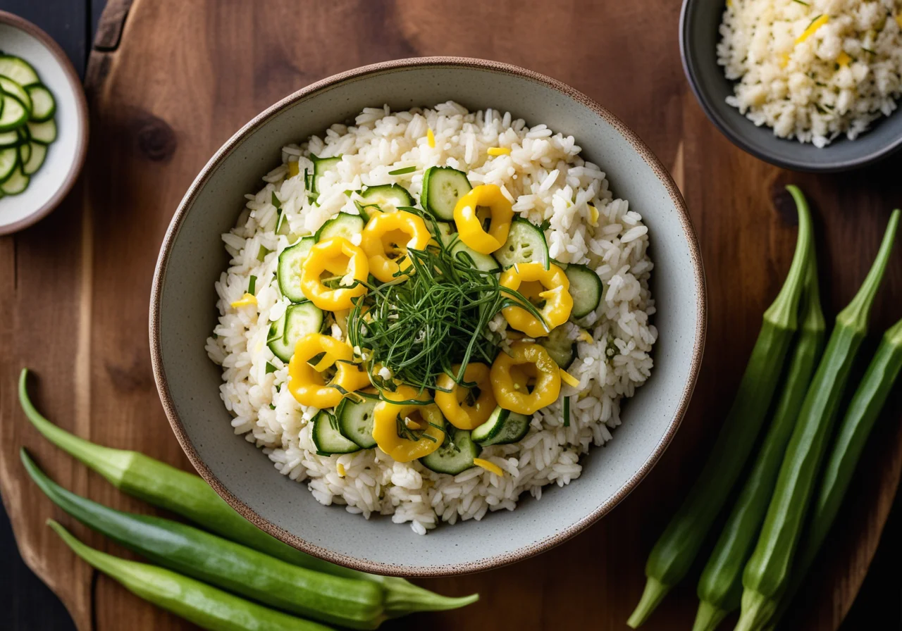 Rice with Vegetables from the Roman Pot
