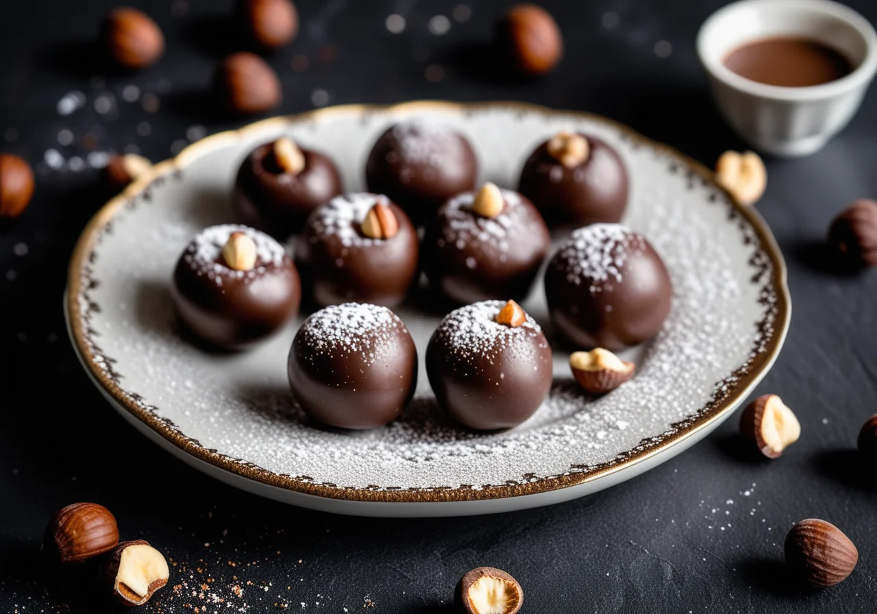 Chocolate Hazelnut Bites