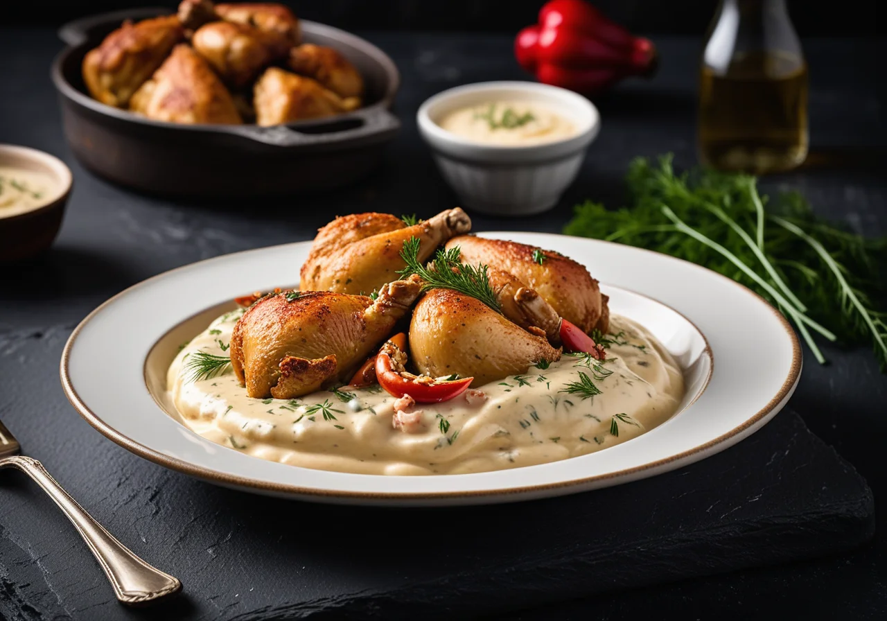 Chicken Crab Meat Casserole