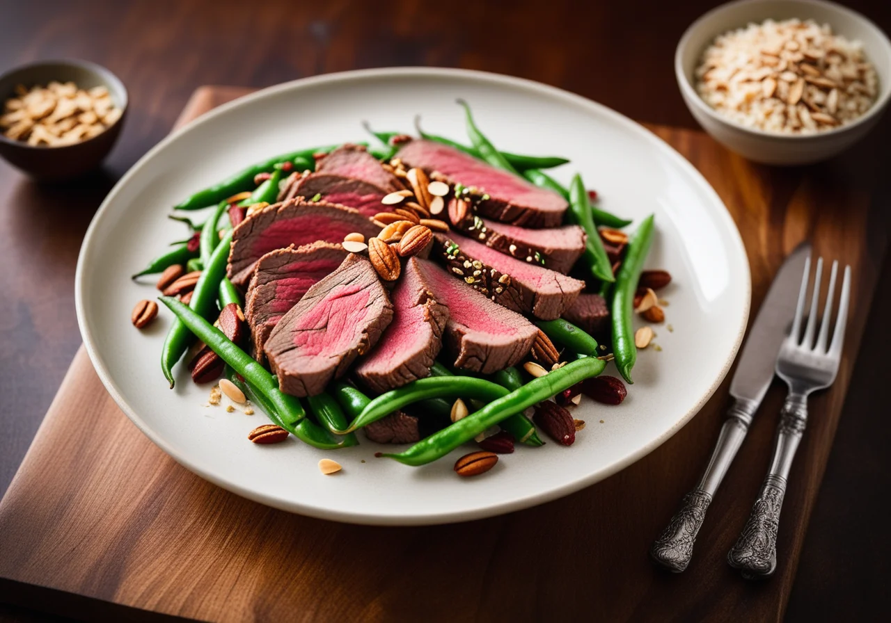 Beef with Green Beans from the Wok