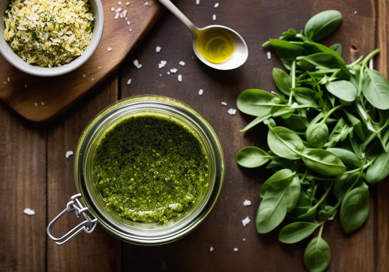 Pistachio-Arugula Pesto
