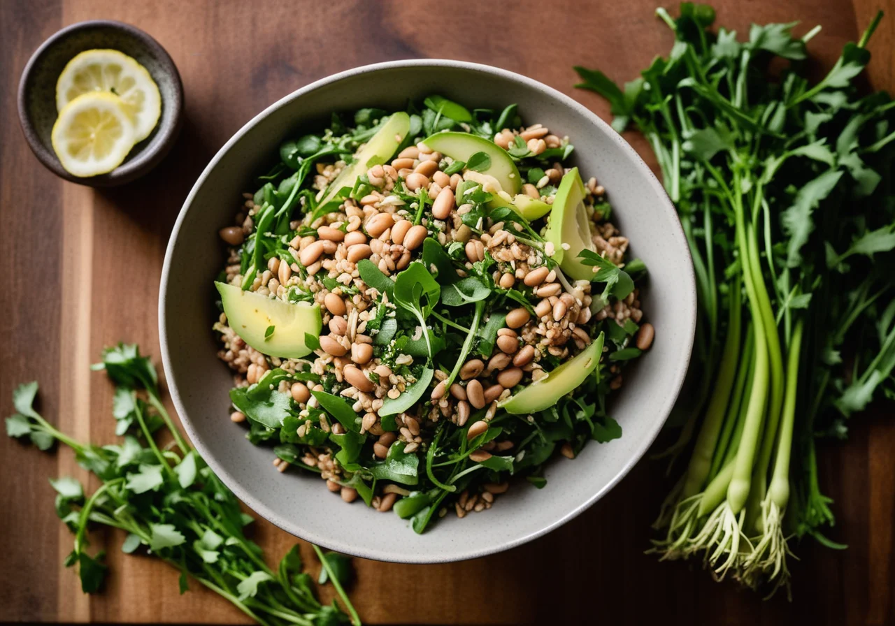 Spelt-Fava Bean Salad