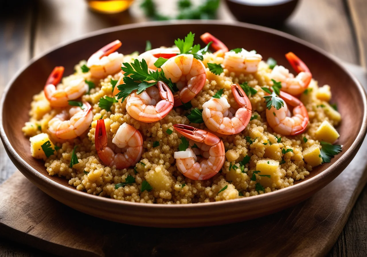 Shrimp with Couscous
