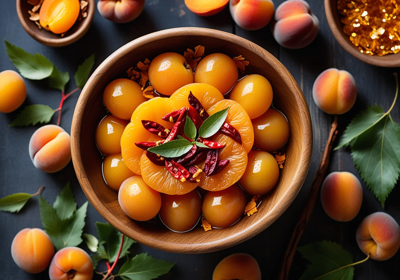 Apricot Ginger Chutney