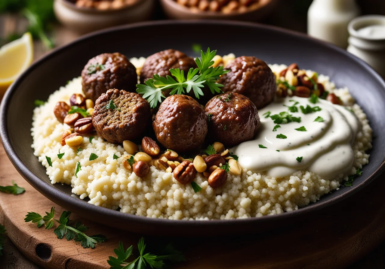 Lamb Koftas with Couscous