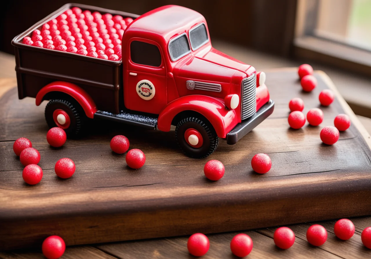 Chewing Gum Truck for a Child's Birthday