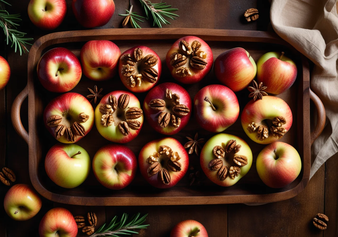 Walnut-Baked Apples