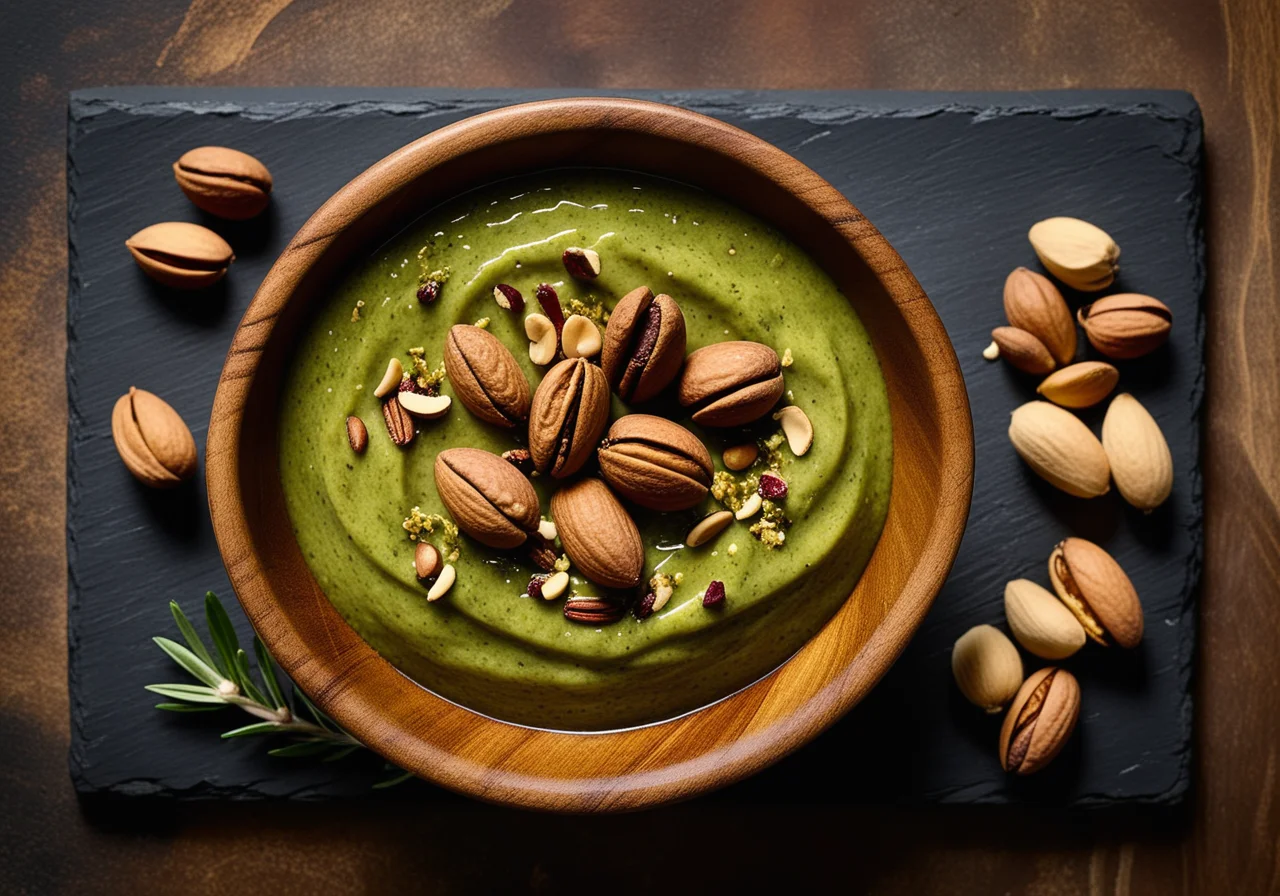 Pesto from Dates and Ginger