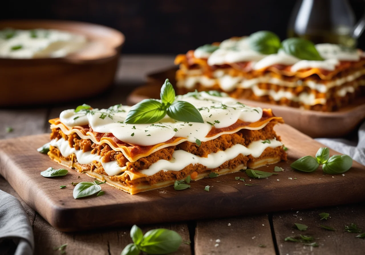 Sweet Potato Lasagna with Feta