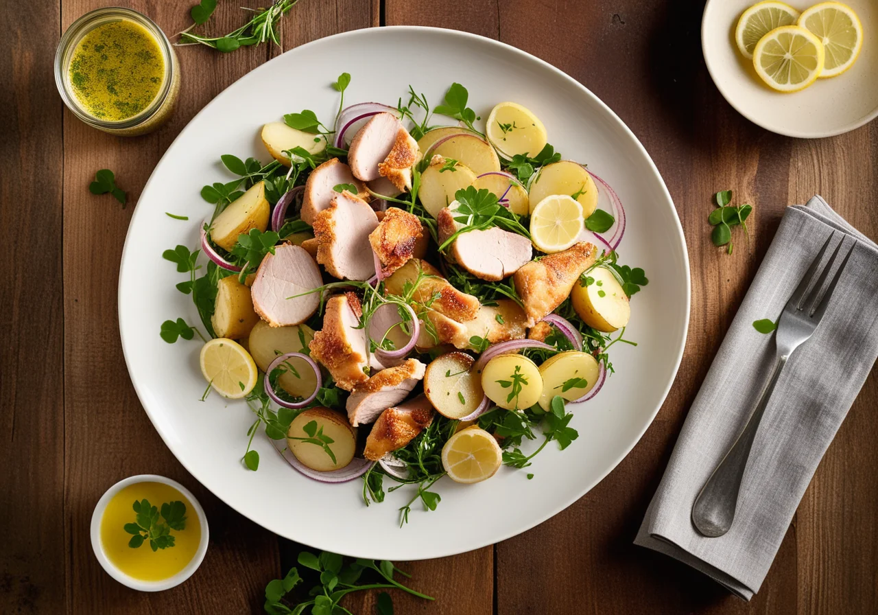 Potato Chicken Salad