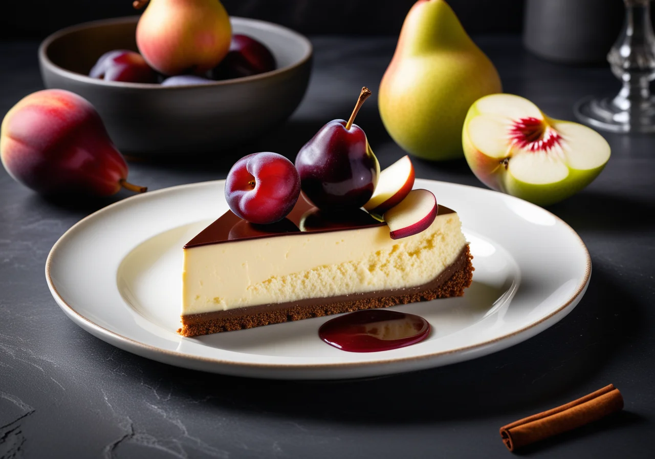 Chocolate Base Cheesecake