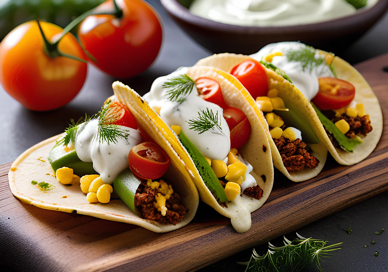 Stuffed Tacos with Sheep Cheese