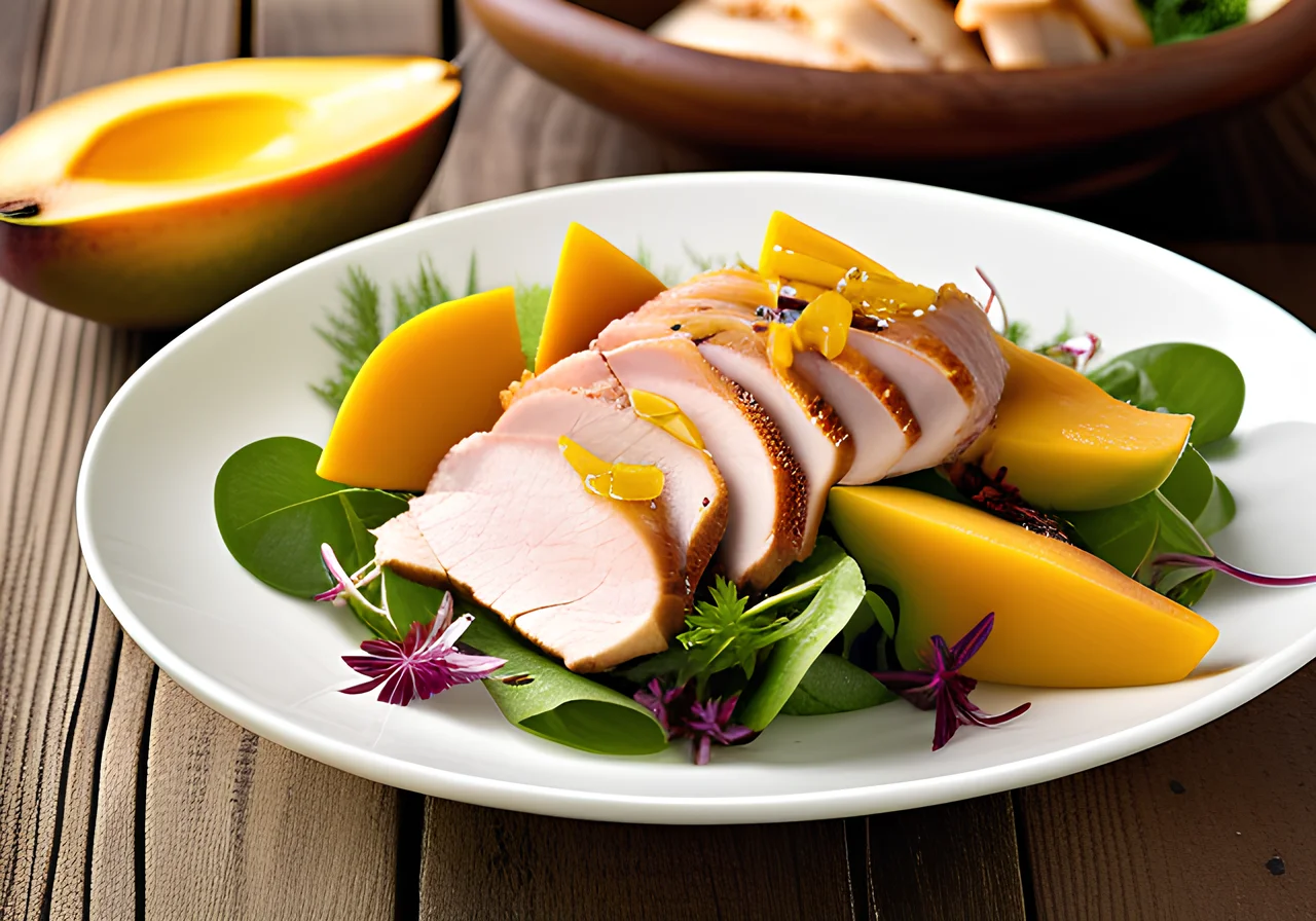 Field Salad with Mango