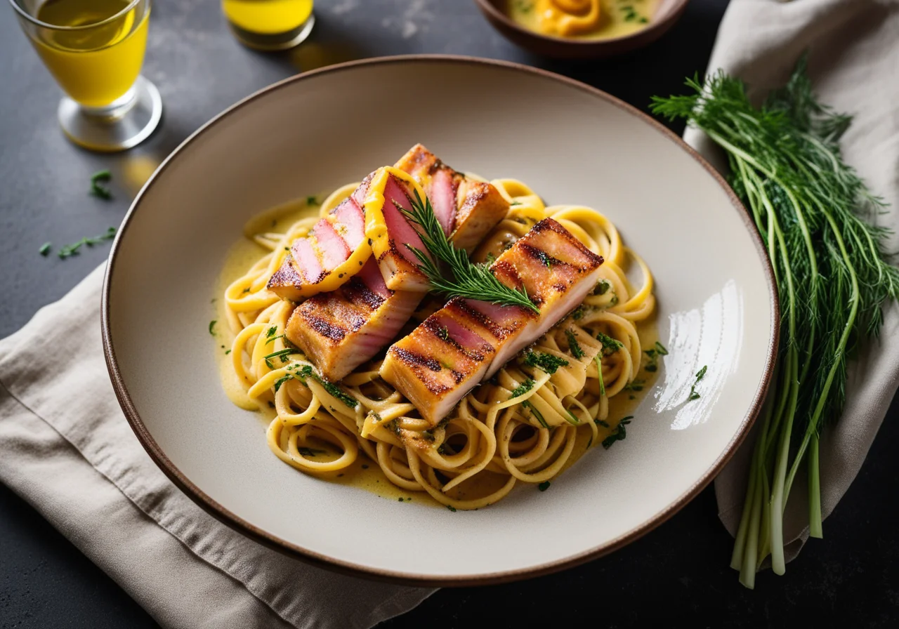 Pasta with Red Mullet