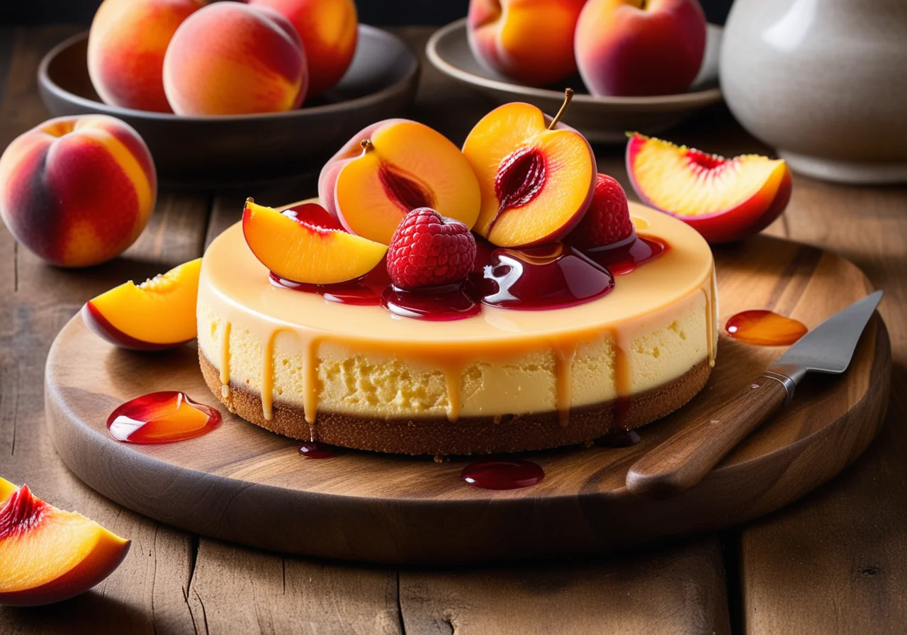 Cheesecake with Fruit Jelly