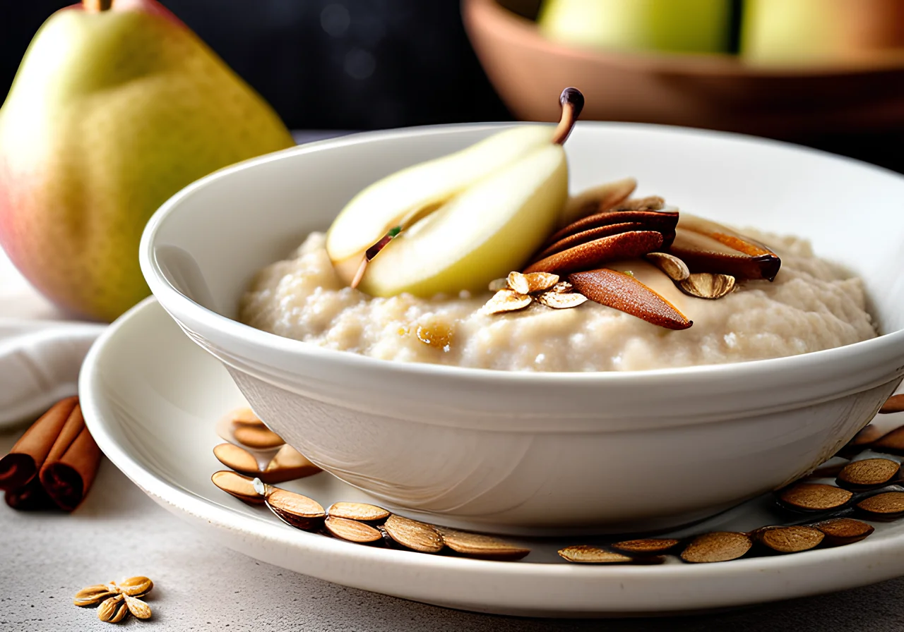 Pear Oatmeal Porridge