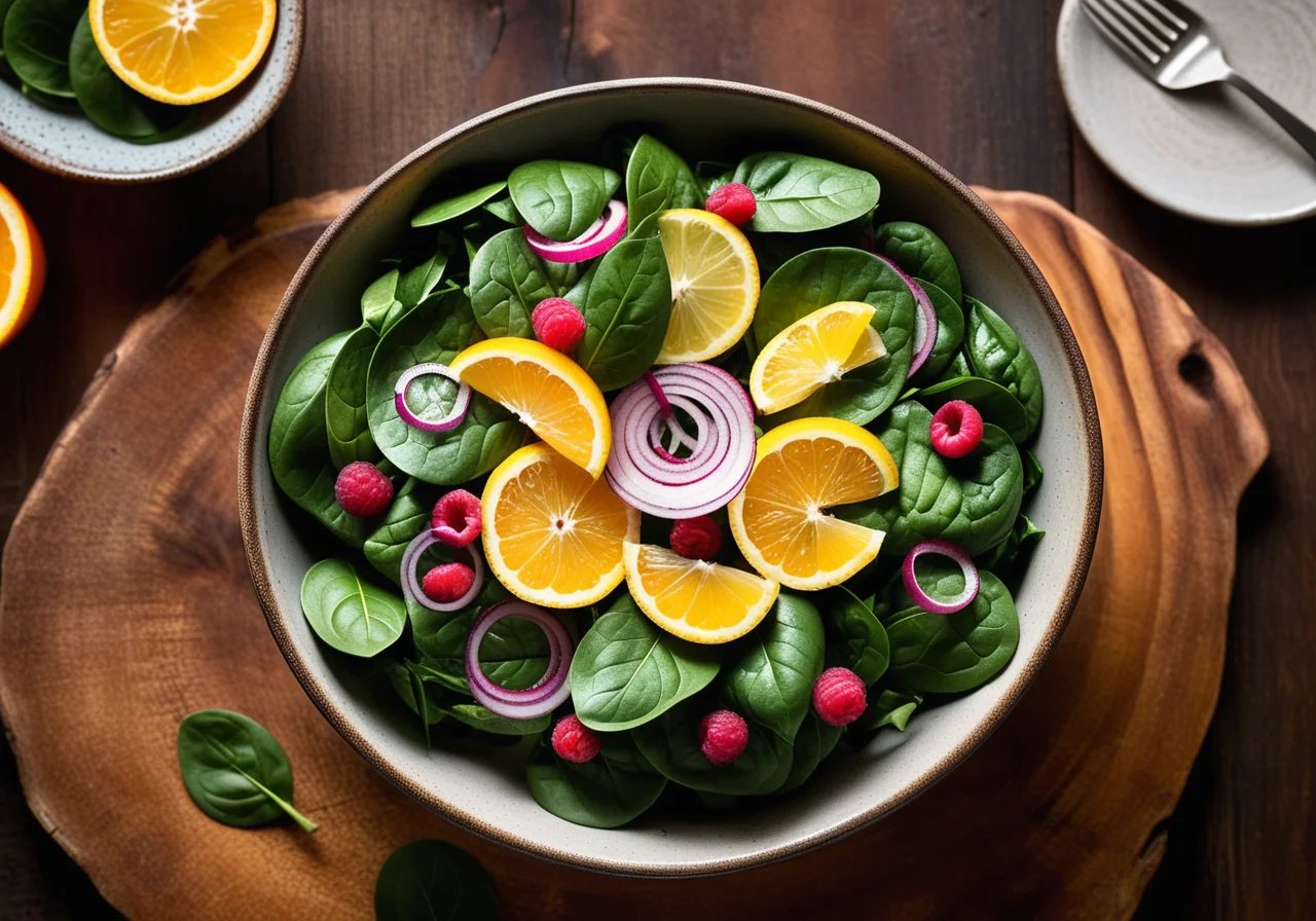 Fruity Spinach Salad