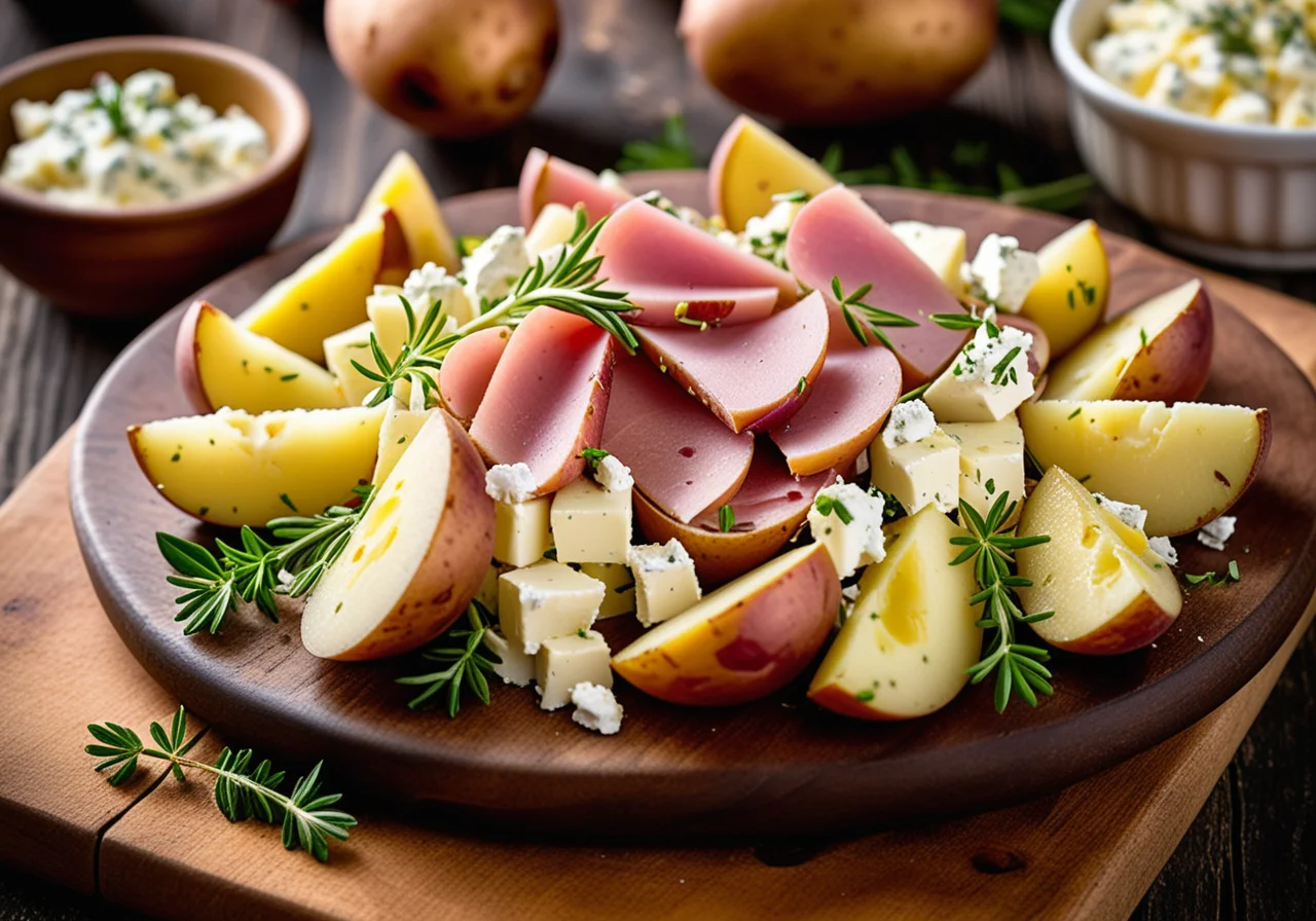 Potato-Ham Salad