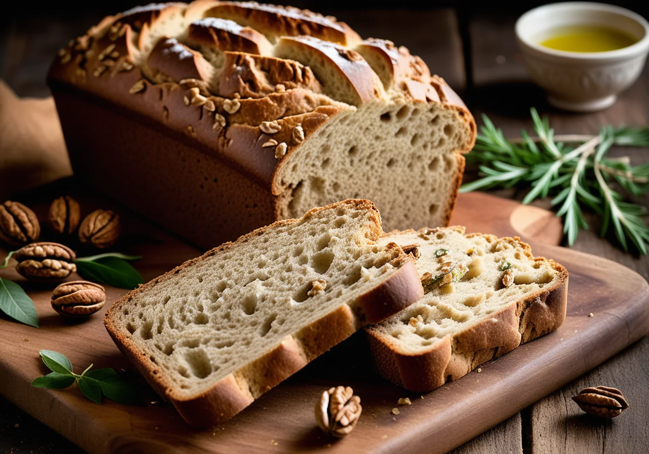 Walnut Bread French Style