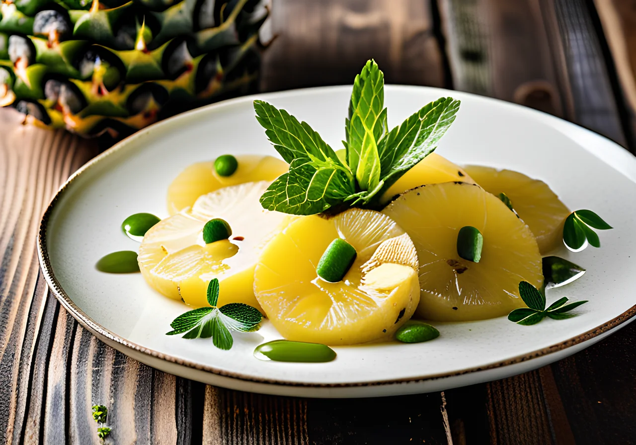 Pineapple Carpaccio