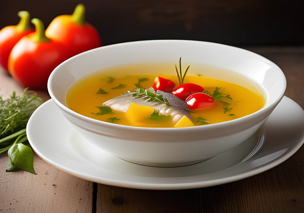 Fish Soup from Fish Scraps