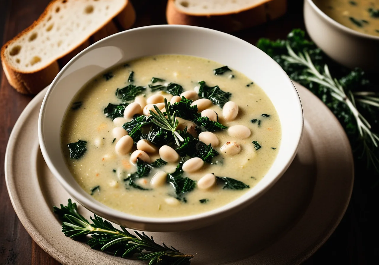 Italian White Bean and Kale Soup