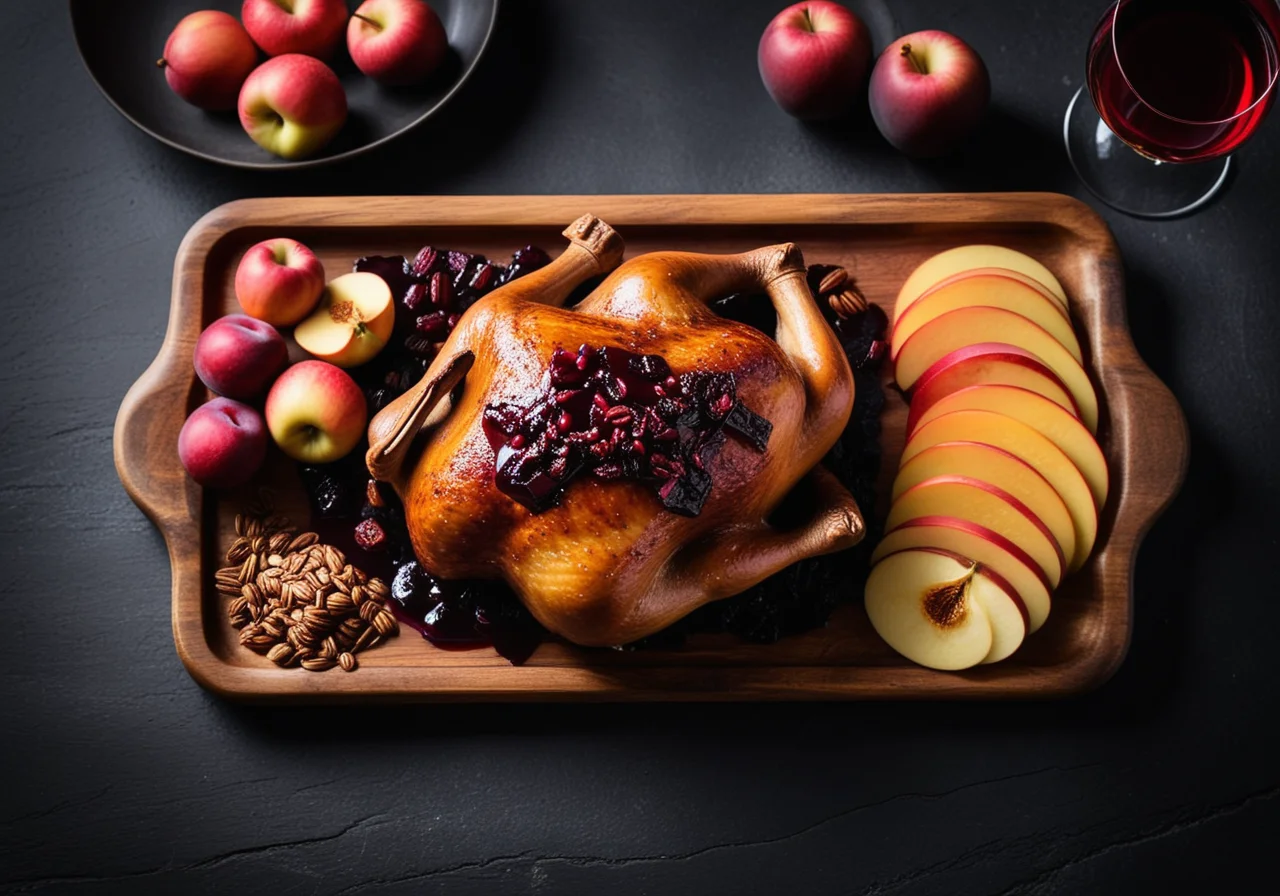 Duck with Wine Sauce