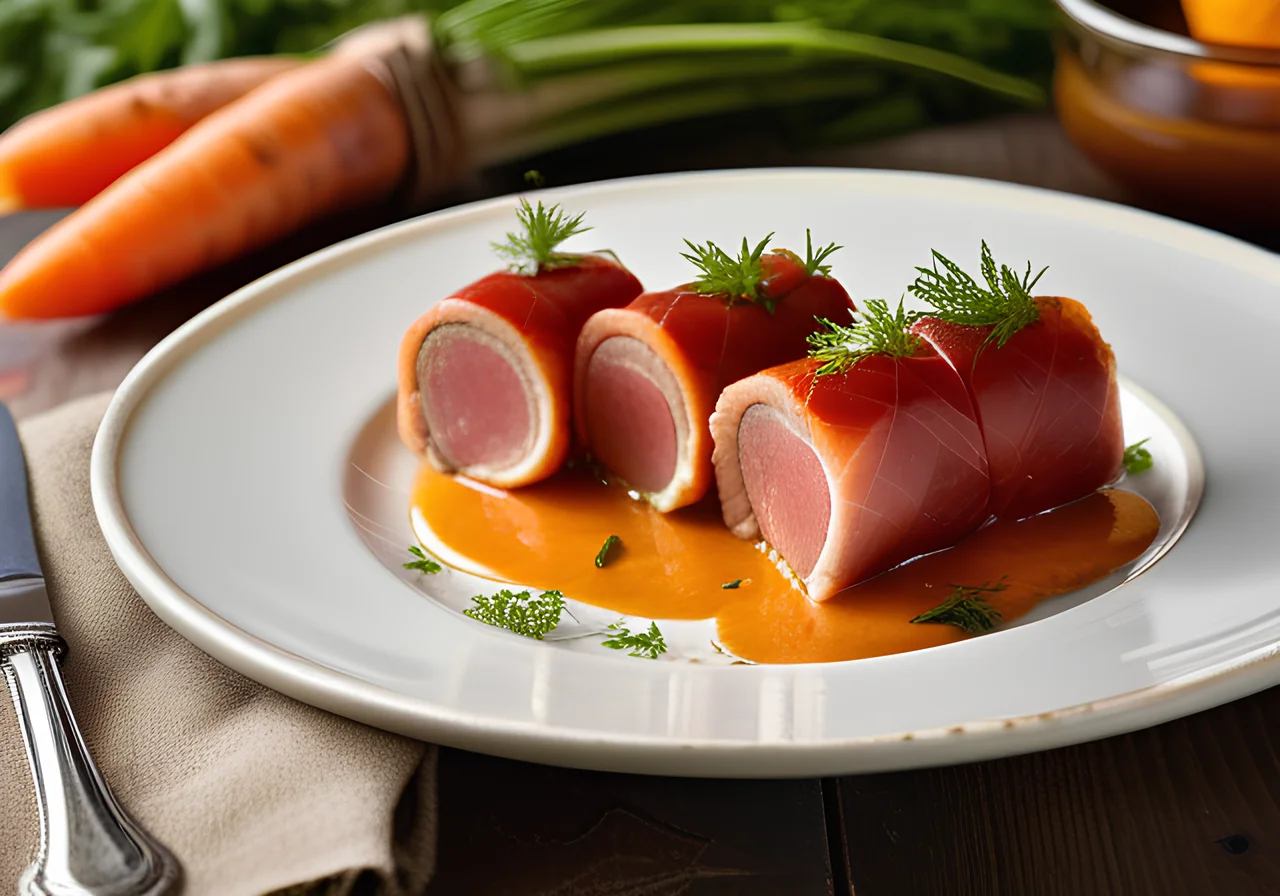 Veal Roulades Italian Style