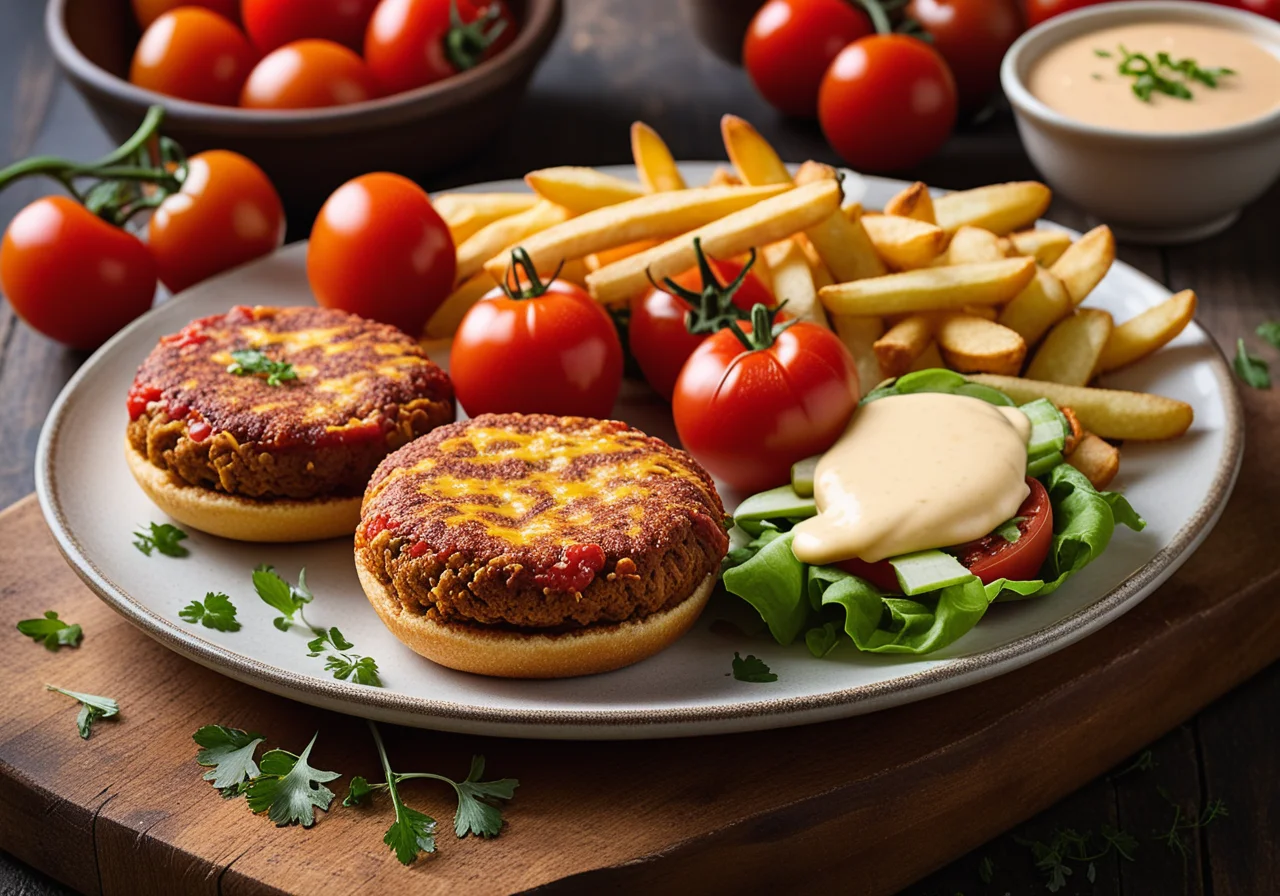 Stuffed Shepherd's Cheese Patties