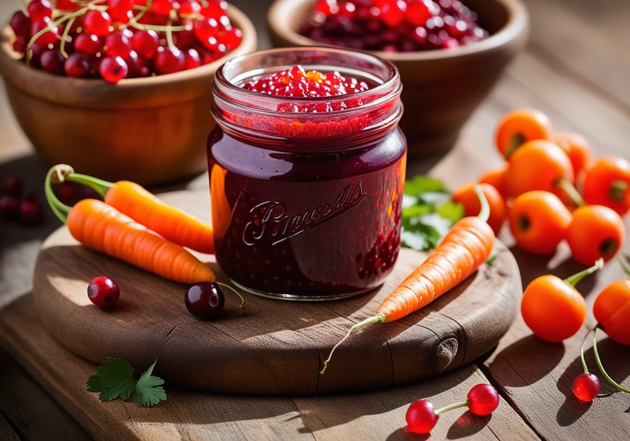 Currant Jam with Carrots