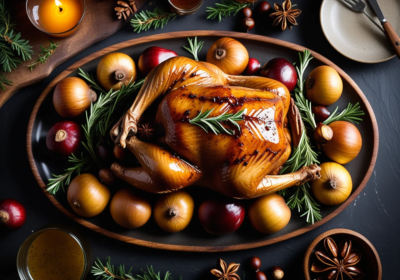 Christmas Turkey Roast with Chestnuts