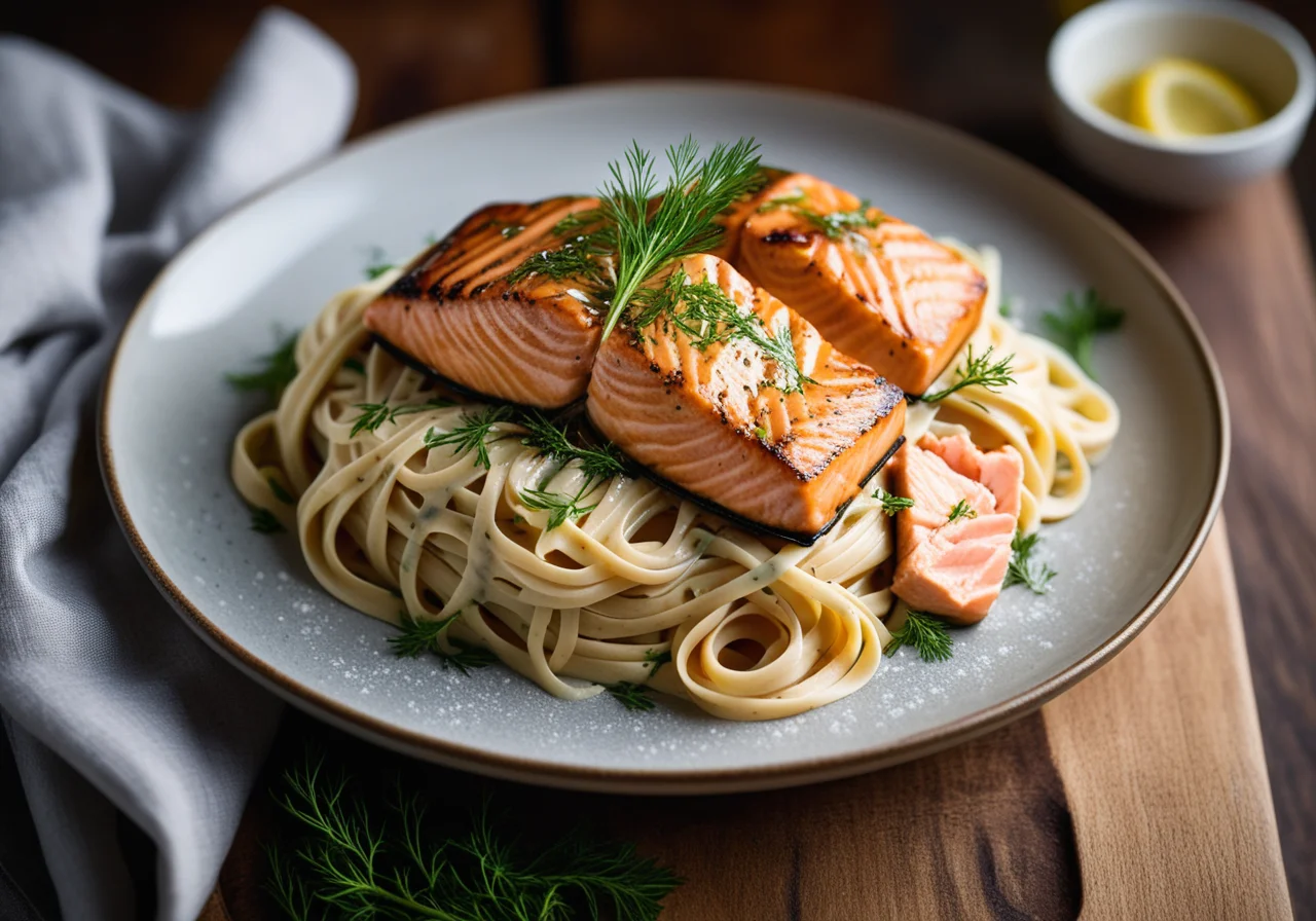 Pasta with Salmon
