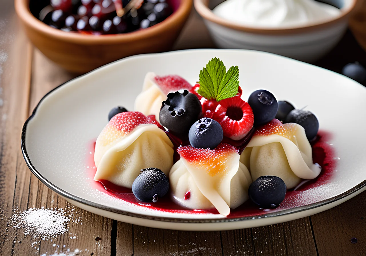 Salzburg Dumplings with Berries