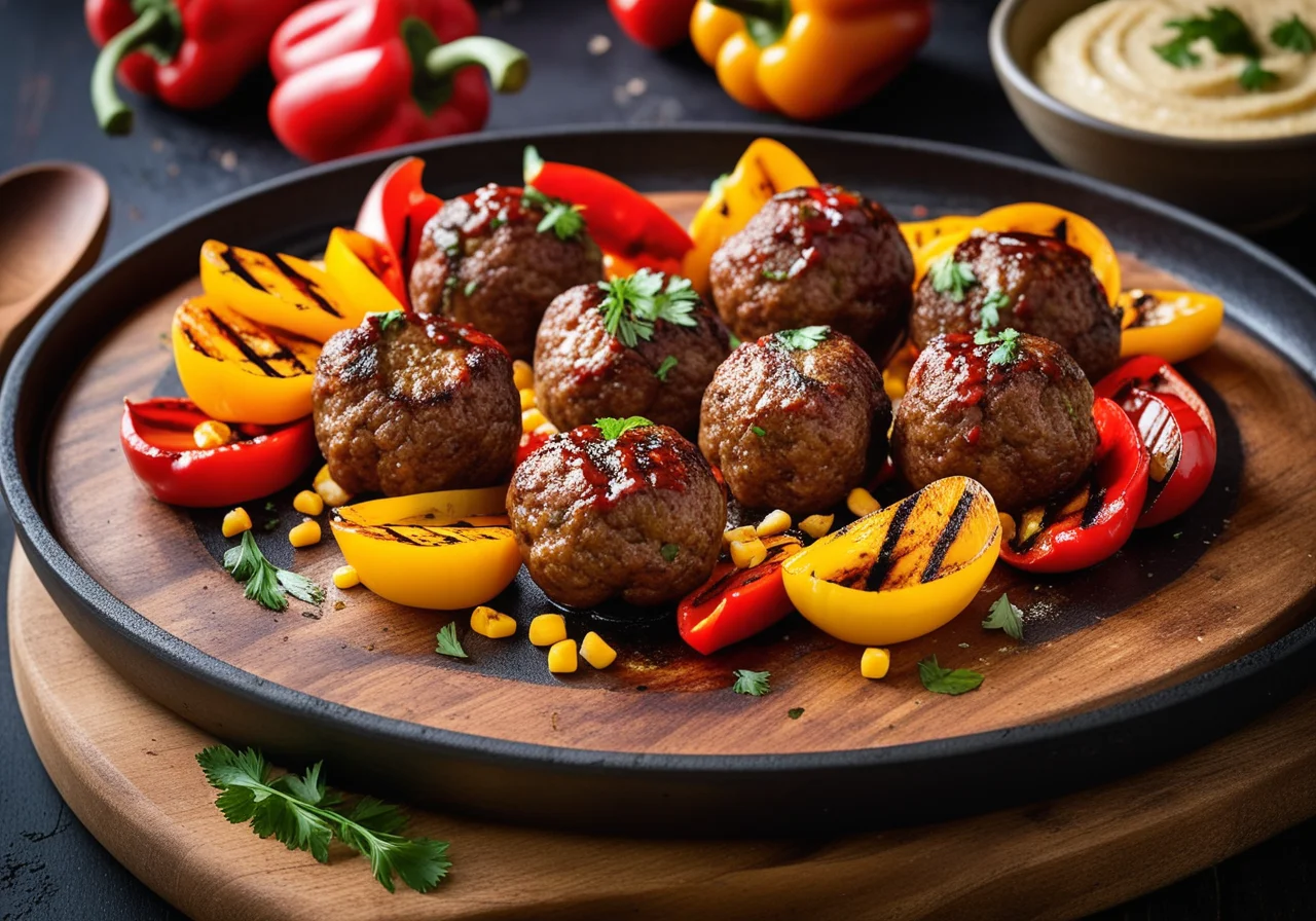 Grilled Meatballs