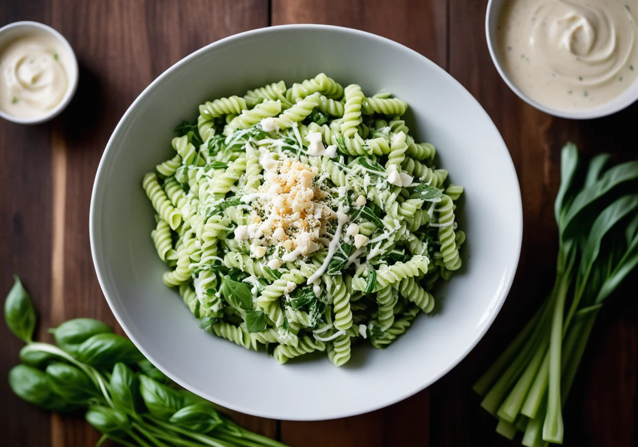 Green Pasta Salad