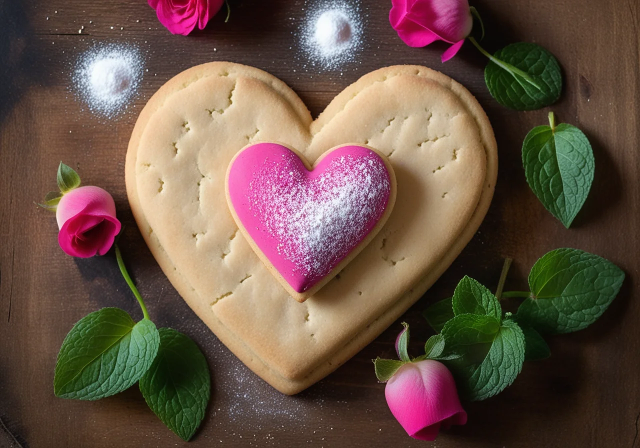 Heart-Shaped Shortbread