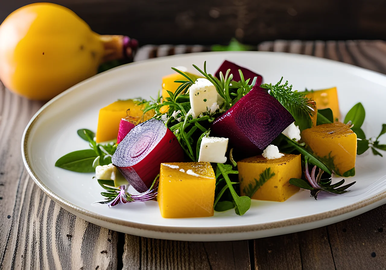 Roasted Beetroot Salad