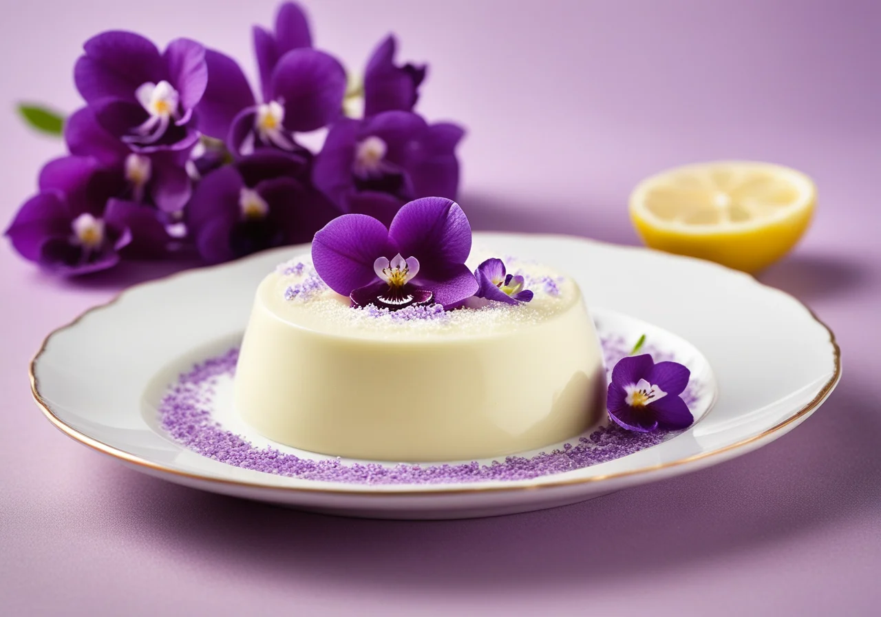 Violet Quark Pudding