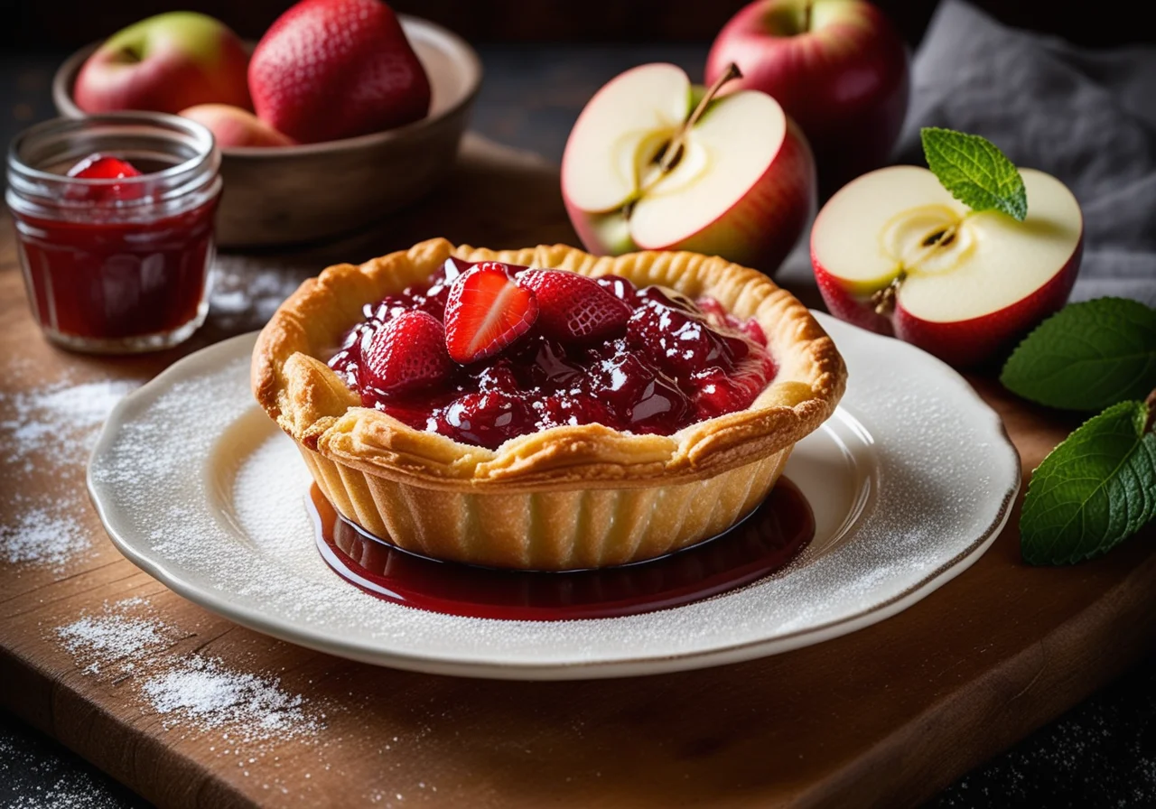 Baked Apple in Pastry