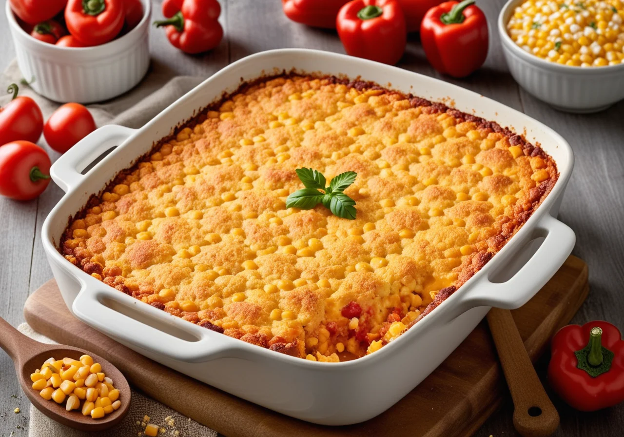 Corn-Paprika Casserole